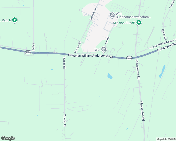 map of restaurants, bars, coffee shops, grocery stores, and more near 498 South Loop 1604 West in San Antonio