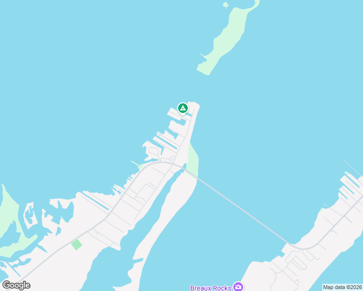 map of restaurants, bars, coffee shops, grocery stores, and more near 146 Central Avenue in Grand Isle