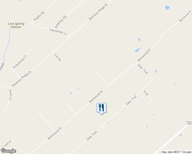 map of restaurants, bars, coffee shops, grocery stores, and more near 121 Morning Glory Road in Floresville