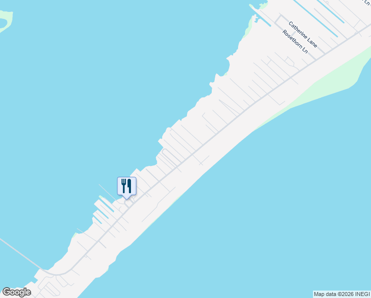 map of restaurants, bars, coffee shops, grocery stores, and more near 113 Sunset Lane in Grand Isle