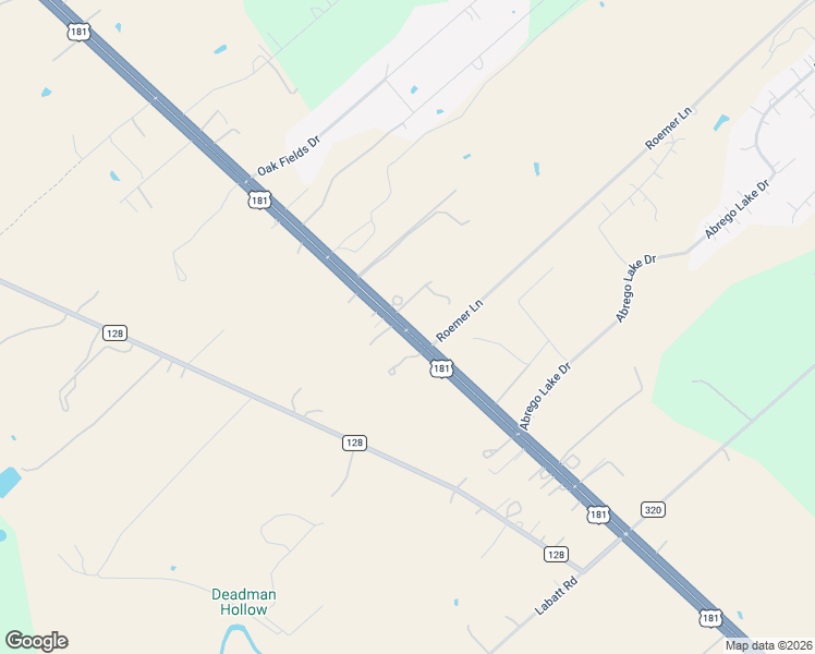 map of restaurants, bars, coffee shops, grocery stores, and more near 5375 U.S. 181 in Floresville