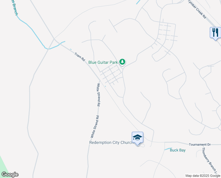 map of restaurants, bars, coffee shops, grocery stores, and more near Unnamed Road in Daytona Beach