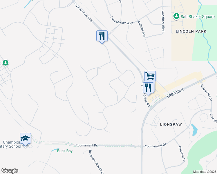 map of restaurants, bars, coffee shops, grocery stores, and more near 462 Coral Reef Way in Daytona Beach