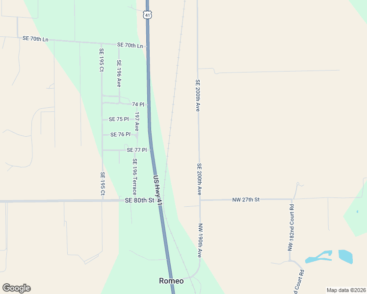 map of restaurants, bars, coffee shops, grocery stores, and more near in Romeo