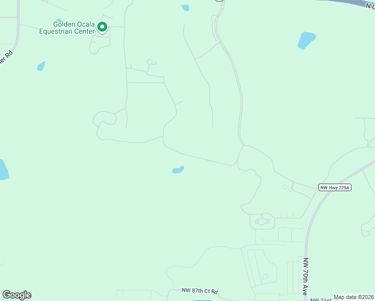map of restaurants, bars, coffee shops, grocery stores, and more near 8619 Northwest 31st Lane Road in Ocala