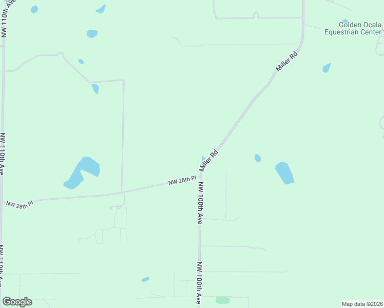 map of restaurants, bars, coffee shops, grocery stores, and more near 3030 Northwest 95th Avenue Road in Ocala
