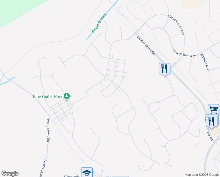 map of restaurants, bars, coffee shops, grocery stores, and more near Unnamed Road in Daytona Beach