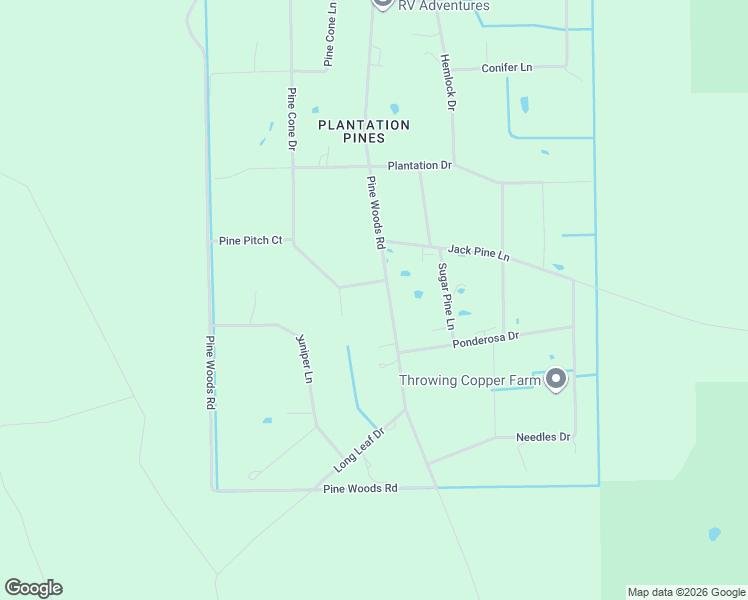 map of restaurants, bars, coffee shops, grocery stores, and more near 366 Pine Woods Road in Ormond Beach