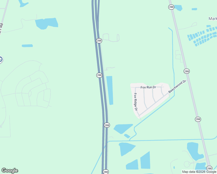 map of restaurants, bars, coffee shops, grocery stores, and more near 23725 State Highway 288 in Angleton