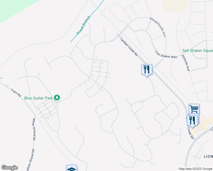 map of restaurants, bars, coffee shops, grocery stores, and more near Unnamed Road in Daytona Beach