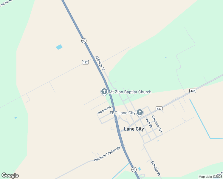 map of restaurants, bars, coffee shops, grocery stores, and more near 301 Kerr in Lane City