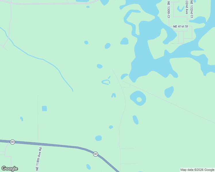 map of restaurants, bars, coffee shops, grocery stores, and more near 3350 Northeast 125th Terrace Road in Silver Springs