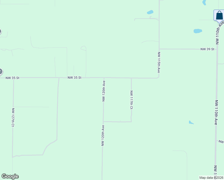 map of restaurants, bars, coffee shops, grocery stores, and more near 3417 Northwest 120th Avenue in Ocala