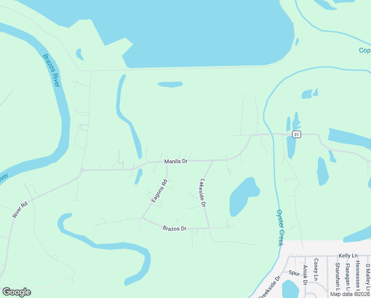 map of restaurants, bars, coffee shops, grocery stores, and more near 270 Manila Dr in Angleton