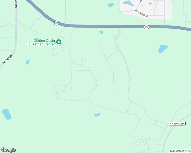 map of restaurants, bars, coffee shops, grocery stores, and more near 8775 Northwest 31st Lane Road in Ocala