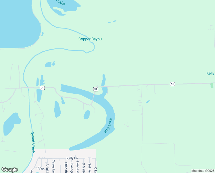 map of restaurants, bars, coffee shops, grocery stores, and more near 4734 County Road 31 in Angleton