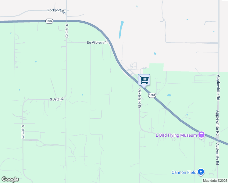 map of restaurants, bars, coffee shops, grocery stores, and more near 2950 South Loop 1604 West in San Antonio