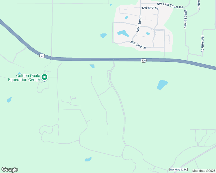 map of restaurants, bars, coffee shops, grocery stores, and more near 8540 Northwest 41st Loop in Ocala