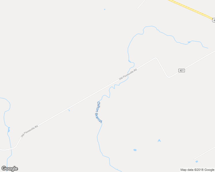 map of restaurants, bars, coffee shops, grocery stores, and more near 270 County Road 401 in Floresville