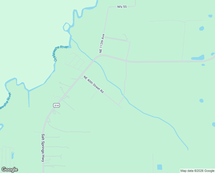 map of restaurants, bars, coffee shops, grocery stores, and more near 11311 Northeast 40th Street Road in Silver Springs