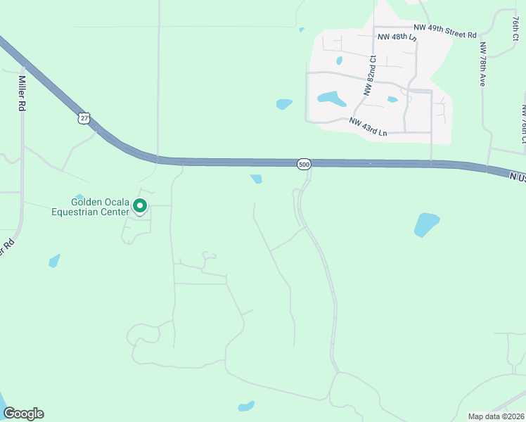 map of restaurants, bars, coffee shops, grocery stores, and more near 3975 Northwest 85th Terrace in Ocala