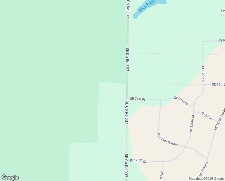 map of restaurants, bars, coffee shops, grocery stores, and more near 7050 Southeast County Road 337 in Morriston