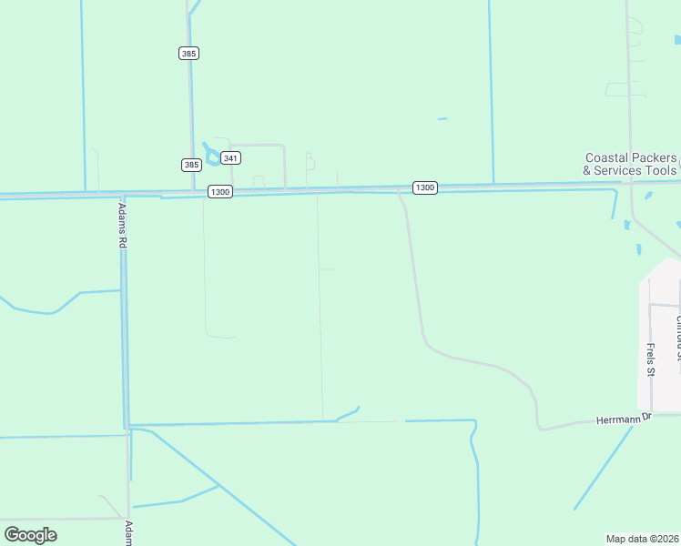 map of restaurants, bars, coffee shops, grocery stores, and more near 323 Prairie Switch Road in El Campo