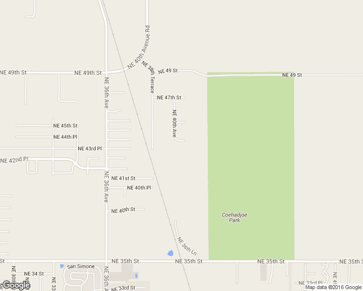 map of restaurants, bars, coffee shops, grocery stores, and more near 4350 Northeast 40th Avenue in Ocala
