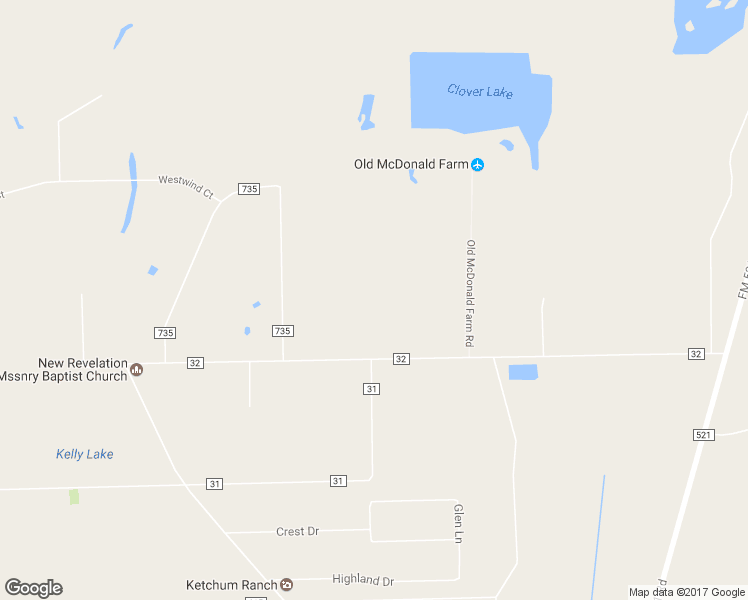 map of restaurants, bars, coffee shops, grocery stores, and more near 1200 County Road 32 in Angleton