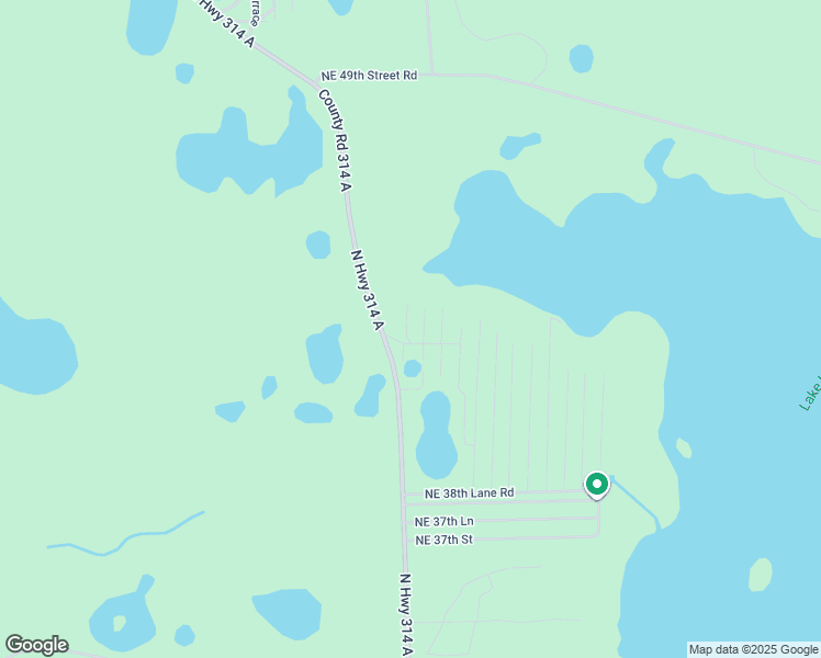 map of restaurants, bars, coffee shops, grocery stores, and more near 17013 Northeast 43rd Place in Silver Springs