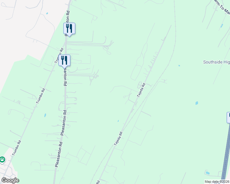 map of restaurants, bars, coffee shops, grocery stores, and more near 19225 Tejeda Road in San Antonio