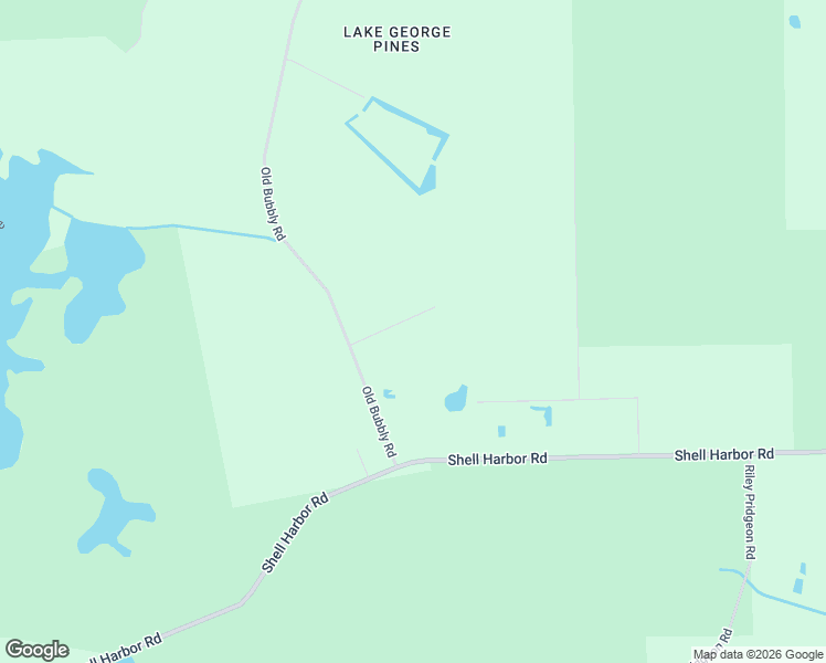 map of restaurants, bars, coffee shops, grocery stores, and more near 153 Old Bubbly Road in Pierson