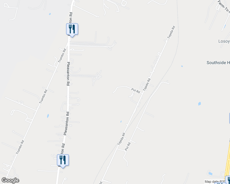 map of restaurants, bars, coffee shops, grocery stores, and more near 19225 Tejeda Road in San Antonio