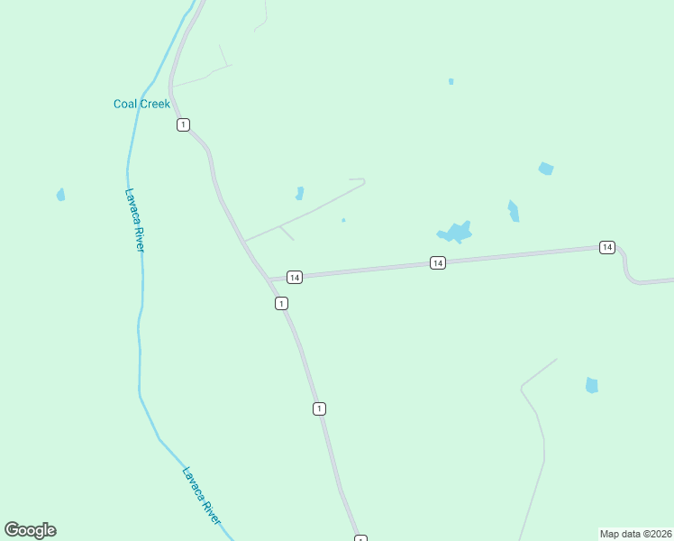 map of restaurants, bars, coffee shops, grocery stores, and more near 300 County Road 14 in Hallettsville