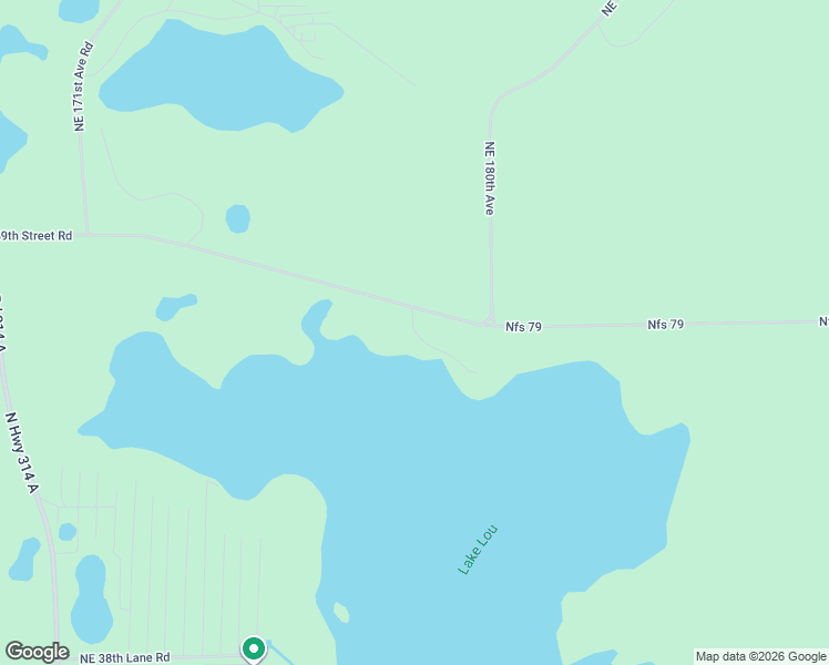 map of restaurants, bars, coffee shops, grocery stores, and more near 17830 Northeast 49th Street Road in Silver Springs