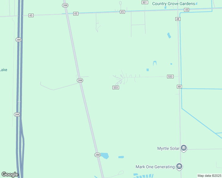 map of restaurants, bars, coffee shops, grocery stores, and more near 54 County Road 533 in Angleton