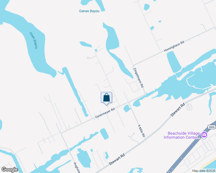 map of restaurants, bars, coffee shops, grocery stores, and more near 2809 North Sonny Lane in Galveston