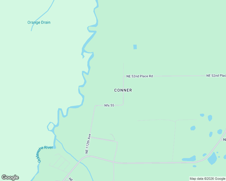 map of restaurants, bars, coffee shops, grocery stores, and more near 5060 Northeast 115th Court in Silver Springs