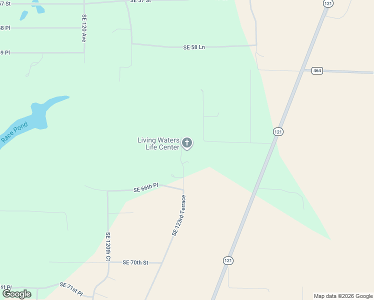 map of restaurants, bars, coffee shops, grocery stores, and more near 6491 Southeast 123rd Terrace in Morriston