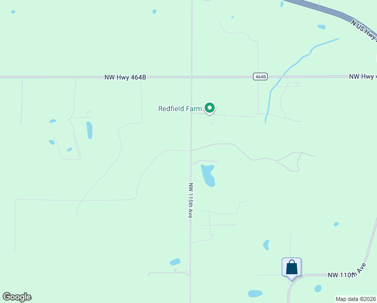 map of restaurants, bars, coffee shops, grocery stores, and more near 4878-10582 Northwest 115th Avenue in Ocala