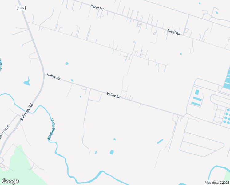 map of restaurants, bars, coffee shops, grocery stores, and more near 3065 Valley Road in San Antonio