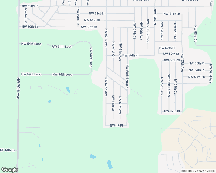 map of restaurants, bars, coffee shops, grocery stores, and more near 5239 Northwest 62nd Avenue in Ocala