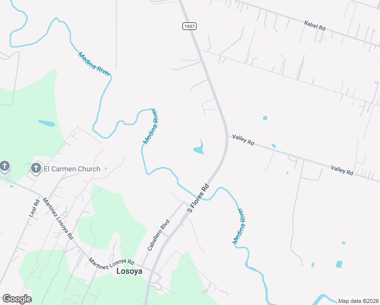 map of restaurants, bars, coffee shops, grocery stores, and more near 18281 Farm to Market Road 1937 in San Antonio