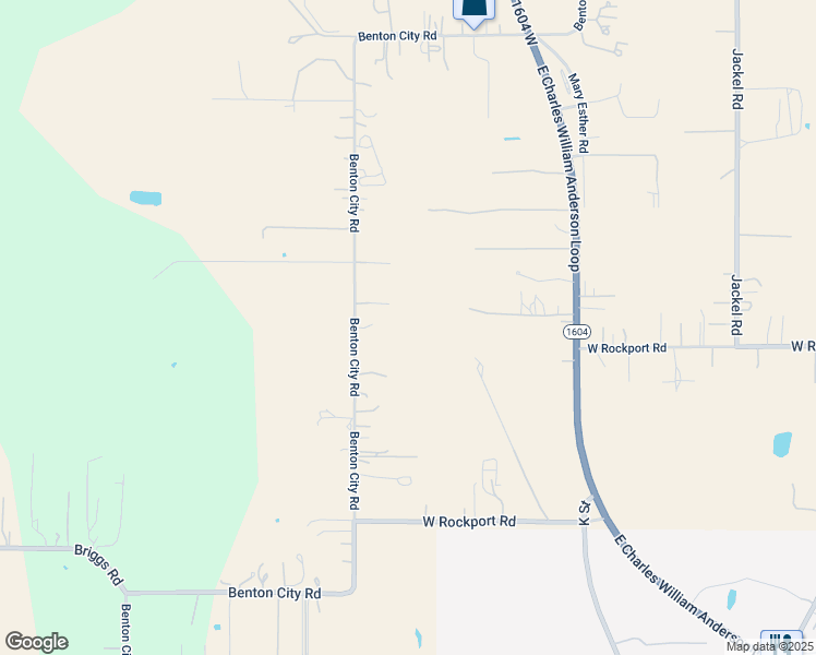 map of restaurants, bars, coffee shops, grocery stores, and more near 18128 Benton City Road in Von Ormy