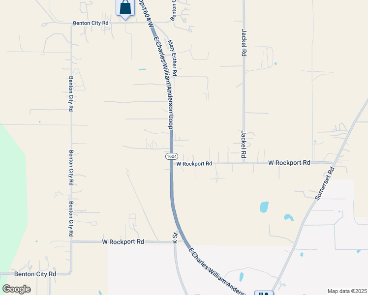 map of restaurants, bars, coffee shops, grocery stores, and more near 18180 Texas 1604 Loop in Von Ormy
