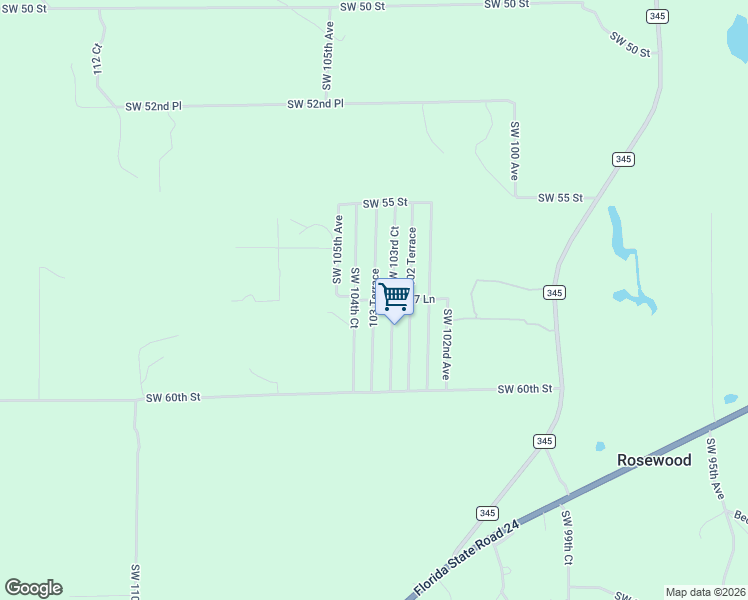 map of restaurants, bars, coffee shops, grocery stores, and more near 5750 Southwest 103rd Court in Cedar Key