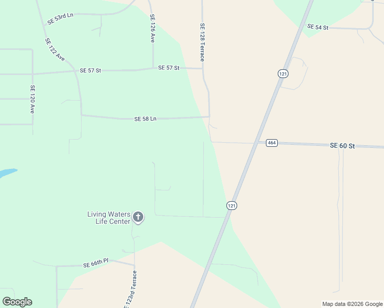 map of restaurants, bars, coffee shops, grocery stores, and more near 12850 Southeast 58 Lane in Morriston