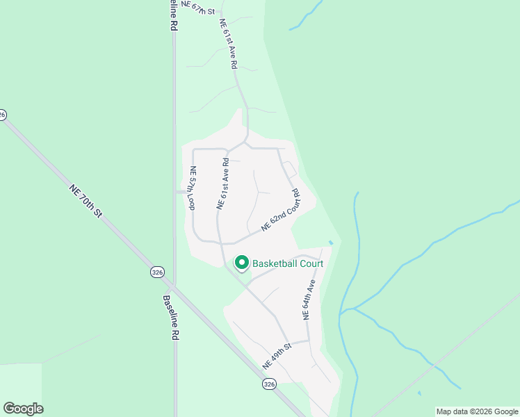 map of restaurants, bars, coffee shops, grocery stores, and more near 5731 Northeast 61st Court in Silver Springs