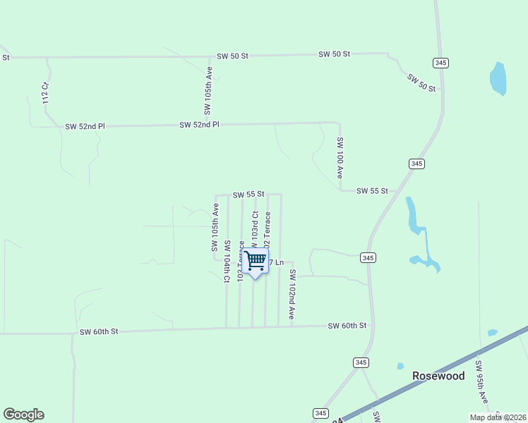 map of restaurants, bars, coffee shops, grocery stores, and more near 5550 102 Terrace in Cedar Key