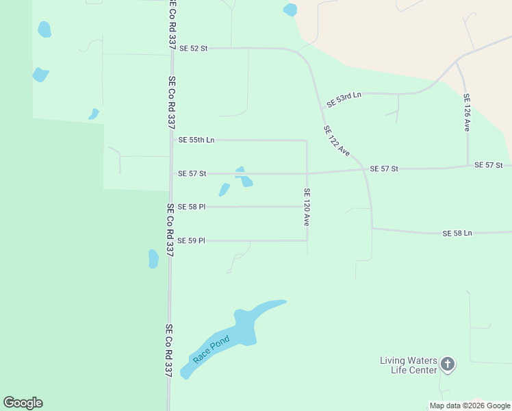 map of restaurants, bars, coffee shops, grocery stores, and more near 11850 Southeast 57 Street in Morriston